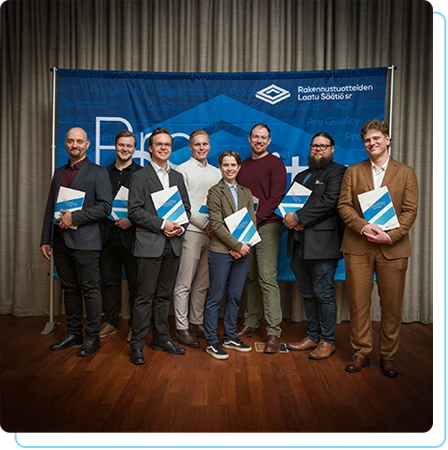 pro quality palkitut 2025